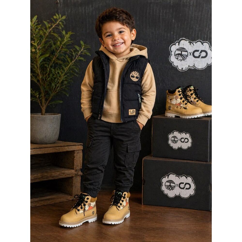 Toddler Timberland "Shades of Happiness" Premium 6-Inch Waterproof Boot 5